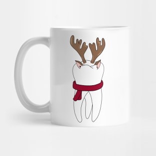 Tooth reindeer Christmas Mug